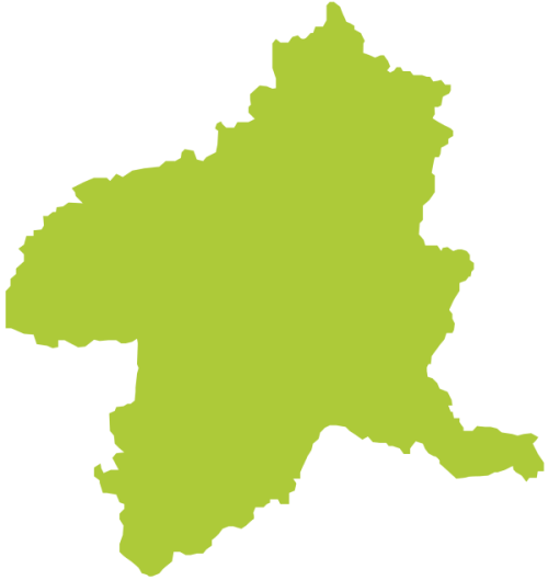 群馬県の地図