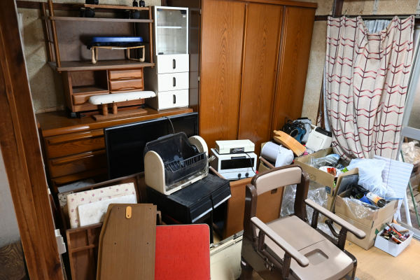 家具や荷物がそのままでもOK